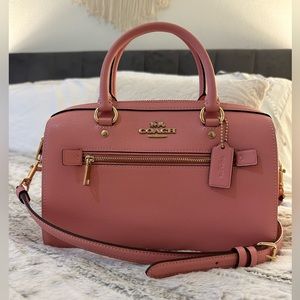 Coach Rowan Satchel | Bubblegum Pink Color